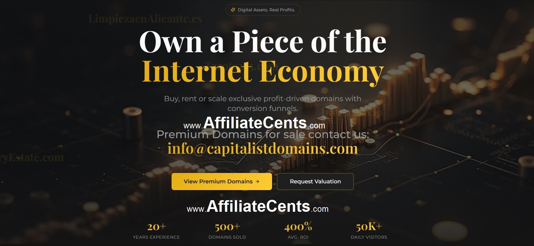 AffiliateCents.com - premium affiliate marketing and performance brand domain